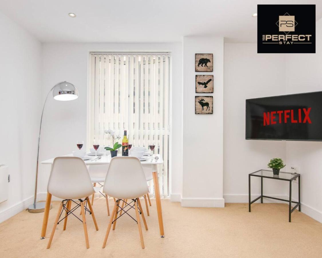 Cosmo Modern Apartment Central By Your Perfect Stay Short Lets Birmingham Exterior foto