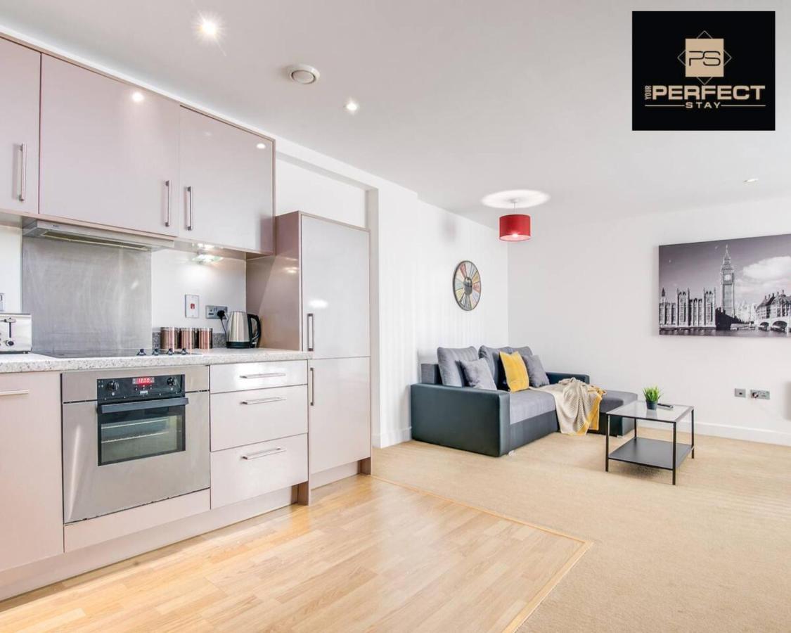 Cosmo Modern Apartment Central By Your Perfect Stay Short Lets Birmingham Exterior foto