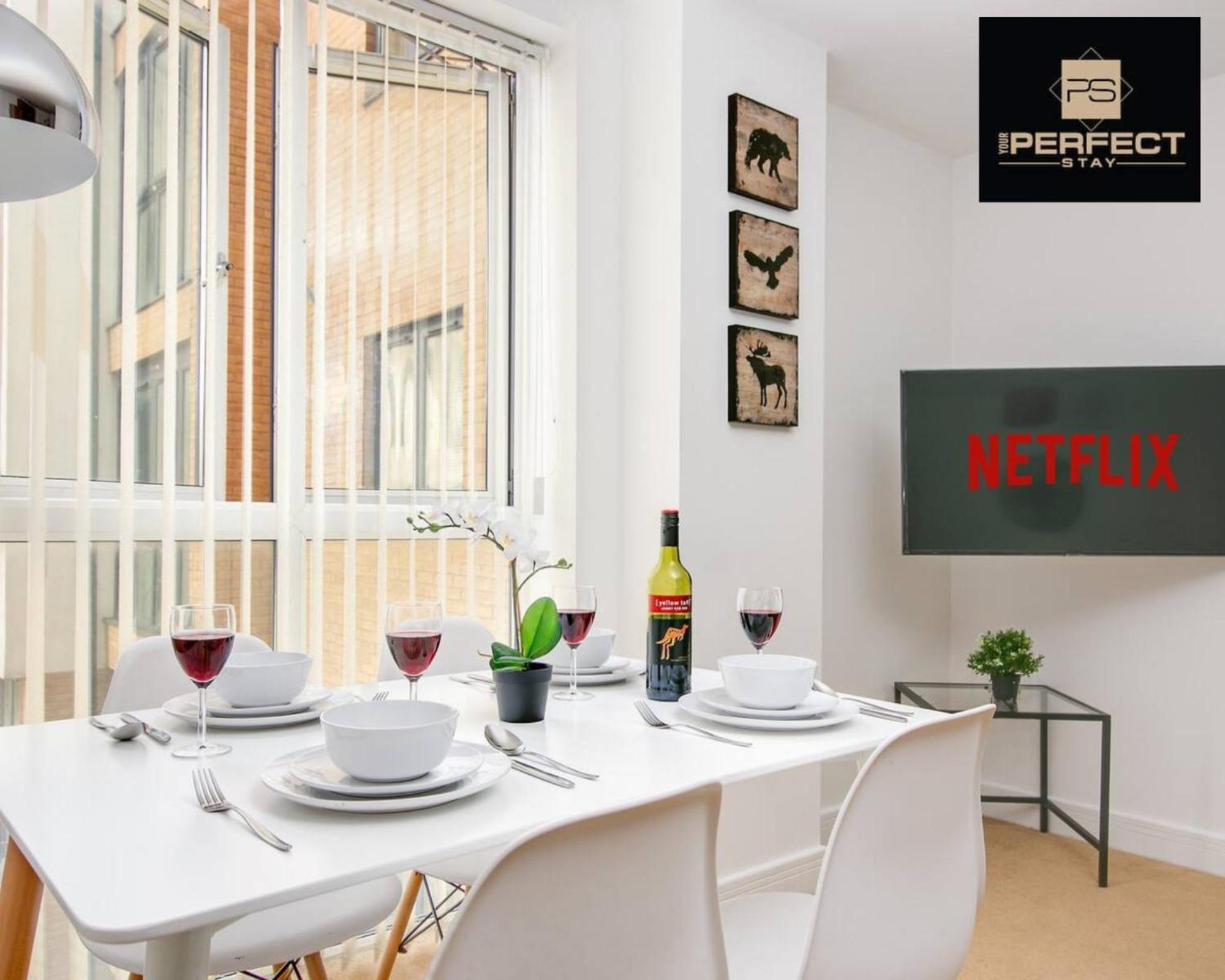 Cosmo Modern Apartment Central By Your Perfect Stay Short Lets Birmingham Exterior foto